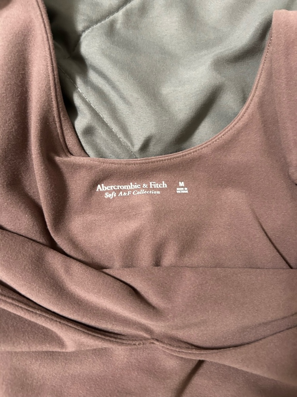 Set of 3 Abercrombie Tank Tops - Beige, White, Mauve - Picture 4 of 4